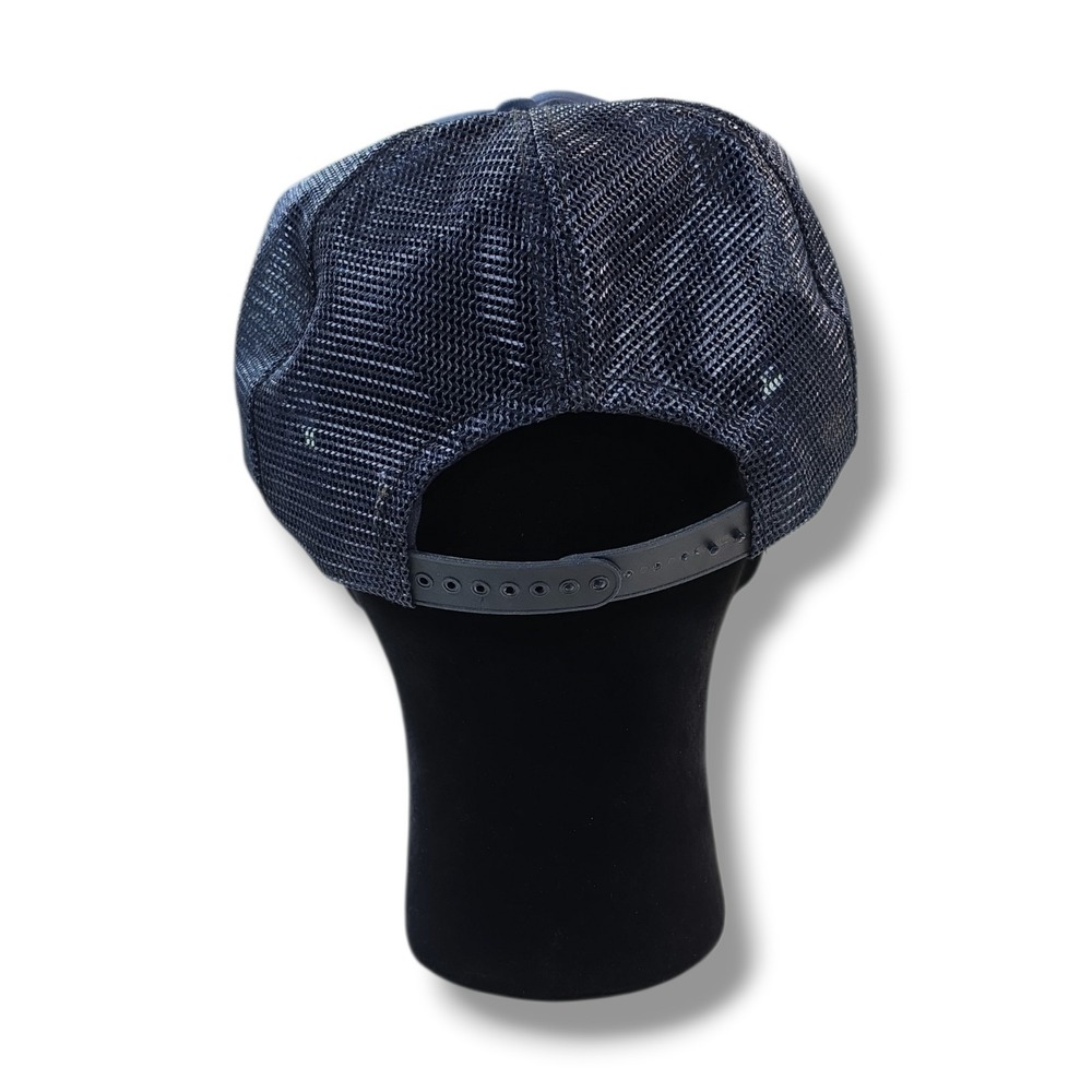 Vintage Dallas Cowboys Trucker Mesh Foam Rope Snapback Navy Blue Hat Cap - Picture 4 of 9